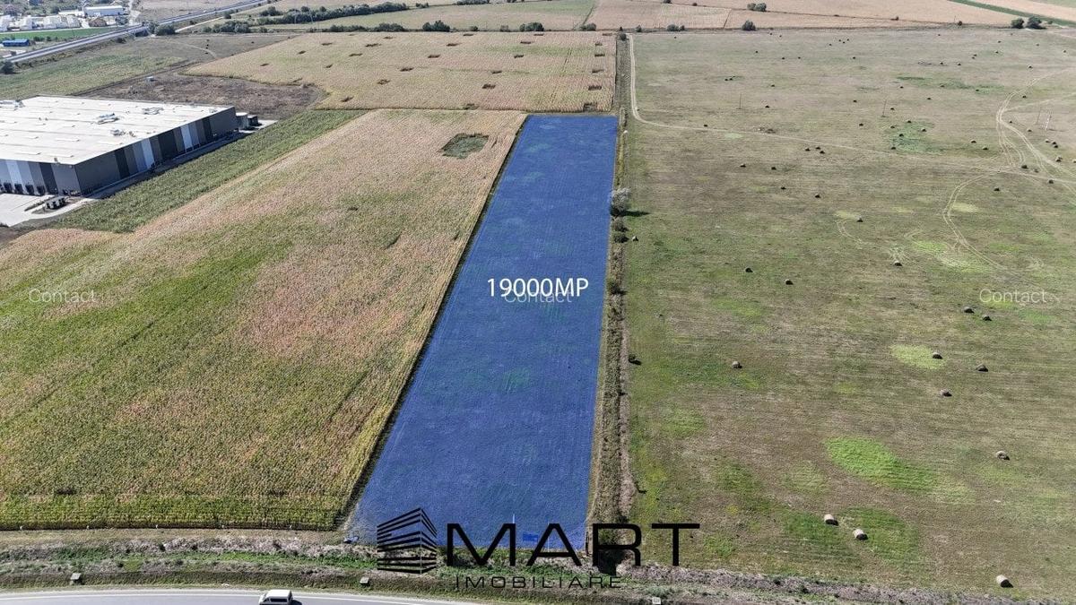 Teren industrial cu PUZ 19000MP cu acces la autostrada - 1