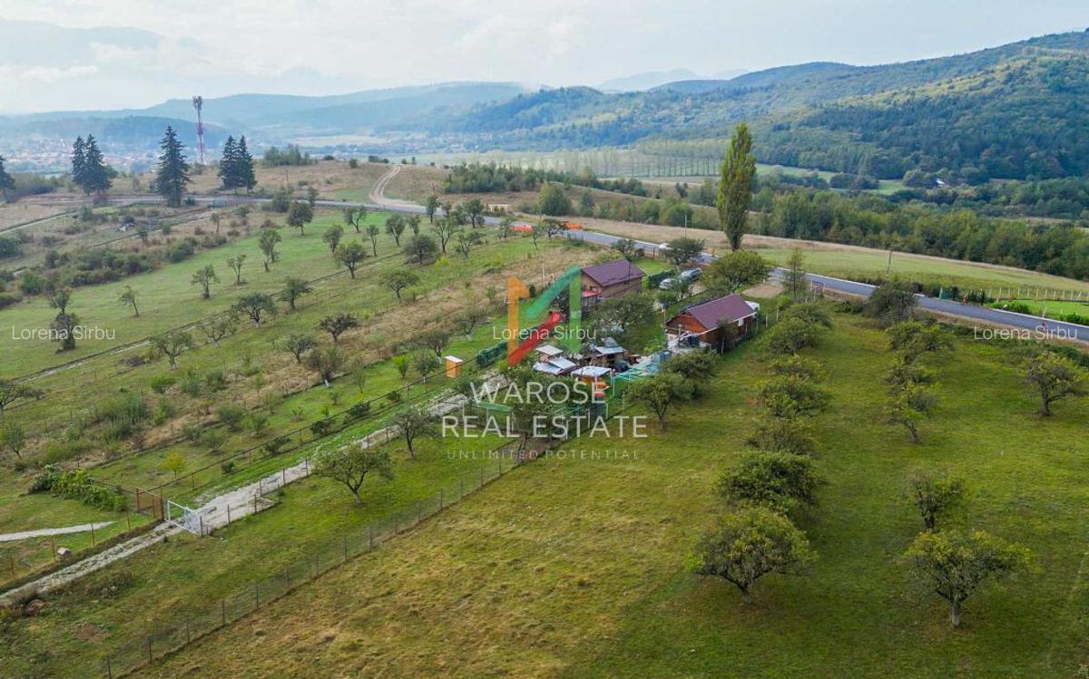 Teren Investitie- 1730 mp-Cabana construita 60 mp - 30