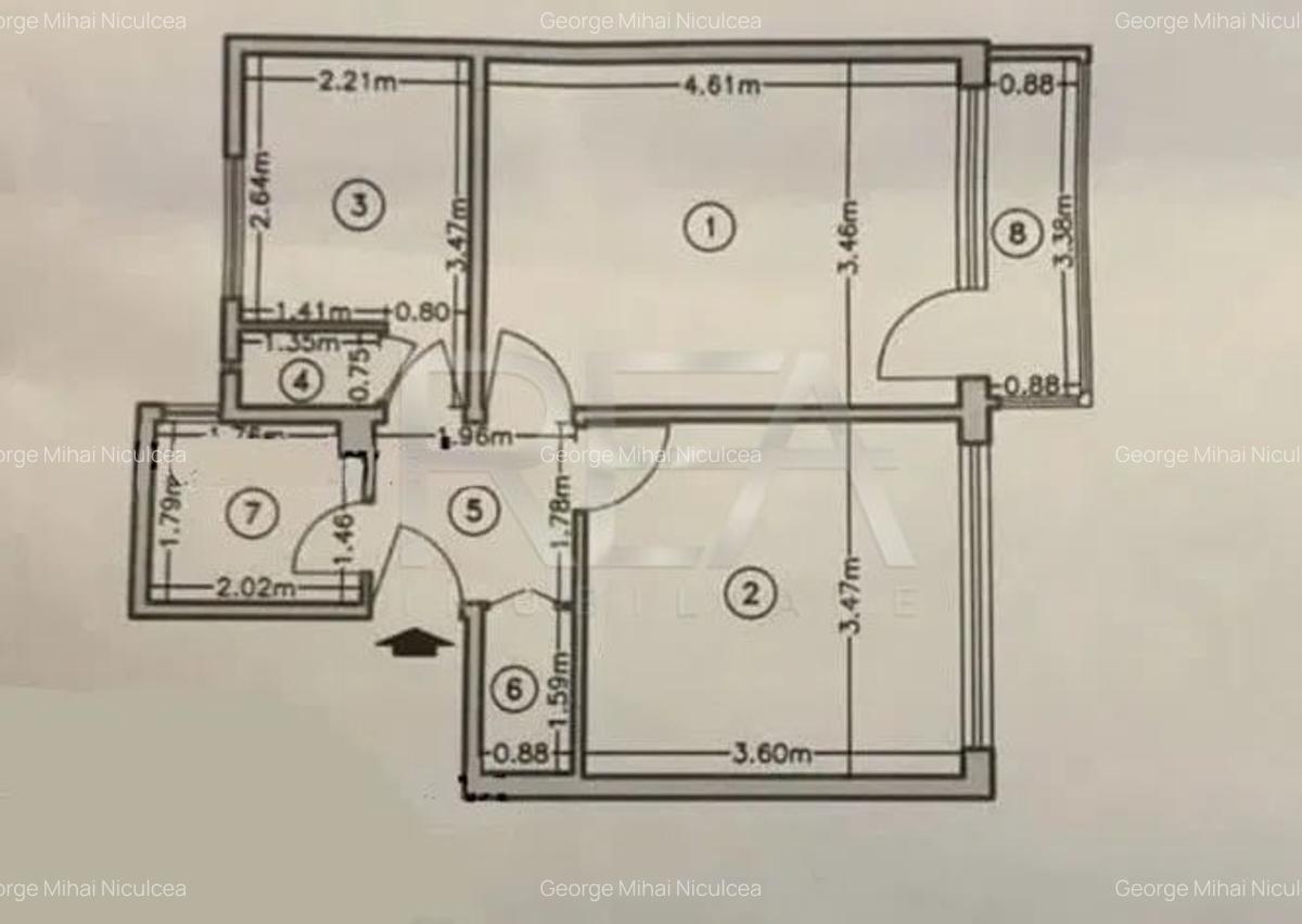 2 Camere | Decomandat | Bloc Tip P | Drumul Taberei - 1