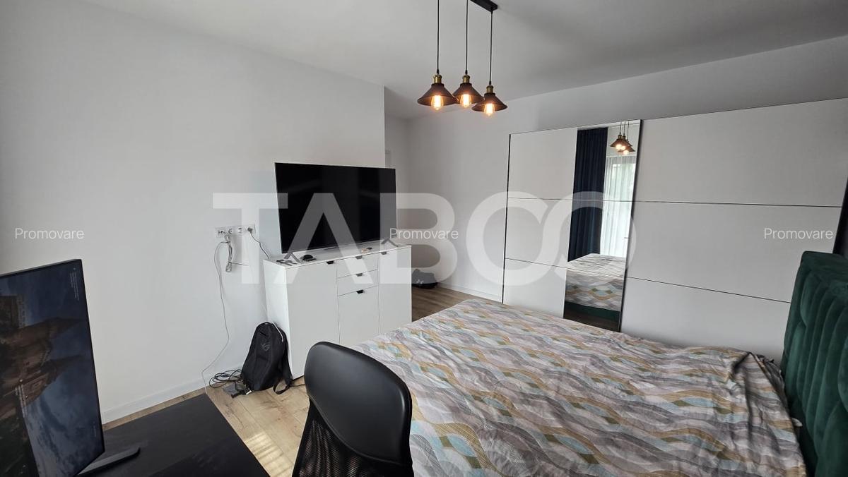 Apartament de vanzare 2 camere balcon parcare mobilat utilat Selimbar - 8