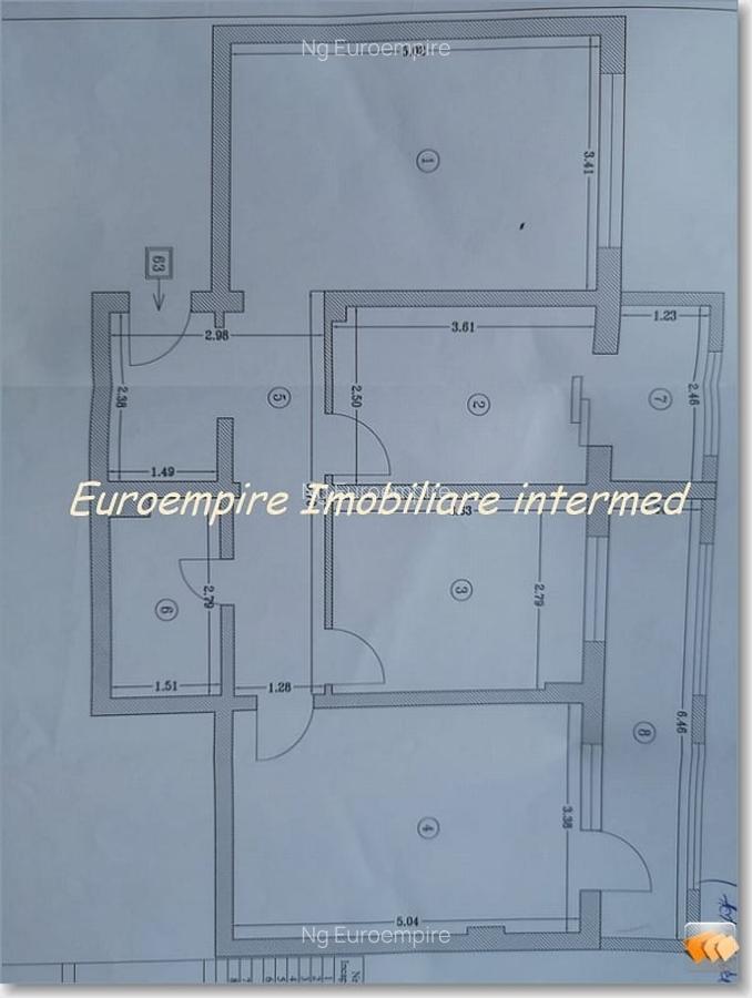Apartament 3 camere decomandate zona Dacia - 1