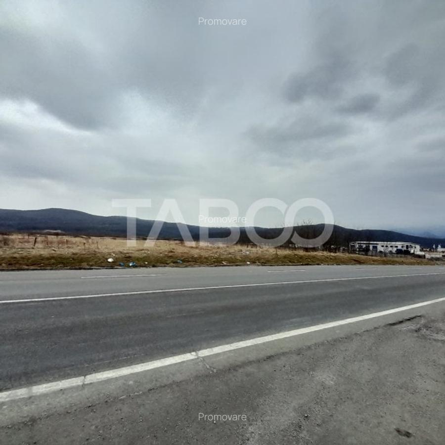 Teren intravilan 15.000 mp Front 47 m DN7 in Talmaciu zona industriala - 4