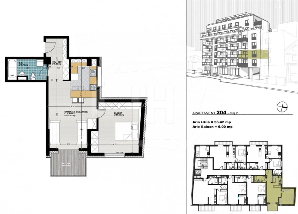 Apartament 2 camere, Iulius Mall-Gheorgheni - 1