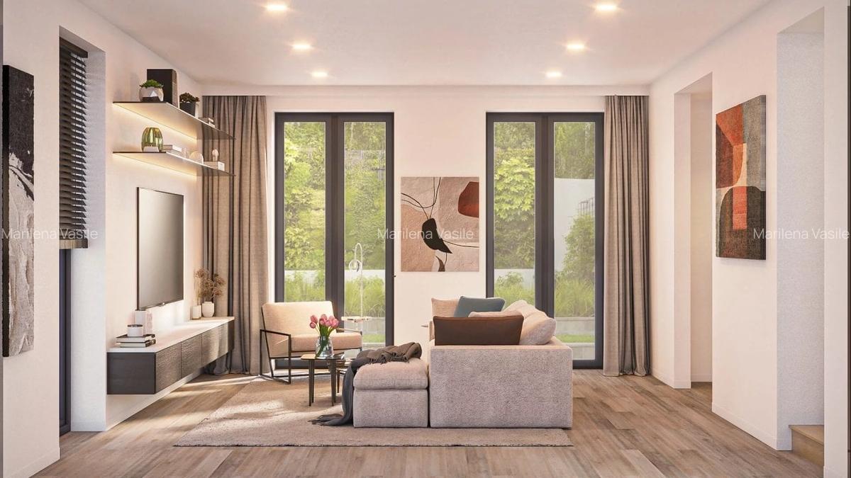 Townhouse 4 rooms, District 1, The Meadows, Grivita Lake, North - 2
