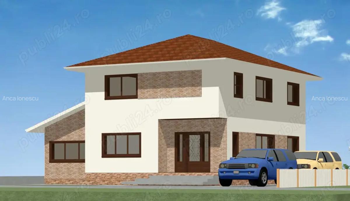 Vand vila P+1 in constructie - cartier nou intrare troita Cumpana - 1