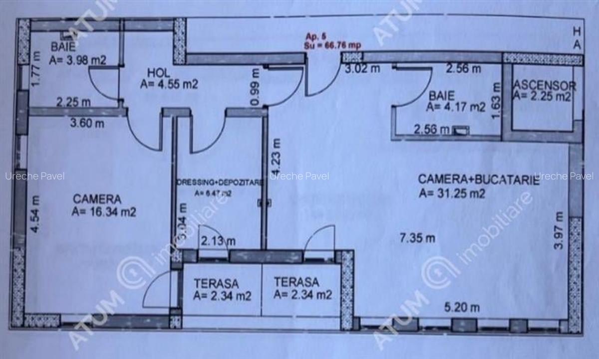 Spatiu comercial de 2 camere cu 2 bai 3 locuri de parcare zona Lazaret - 5