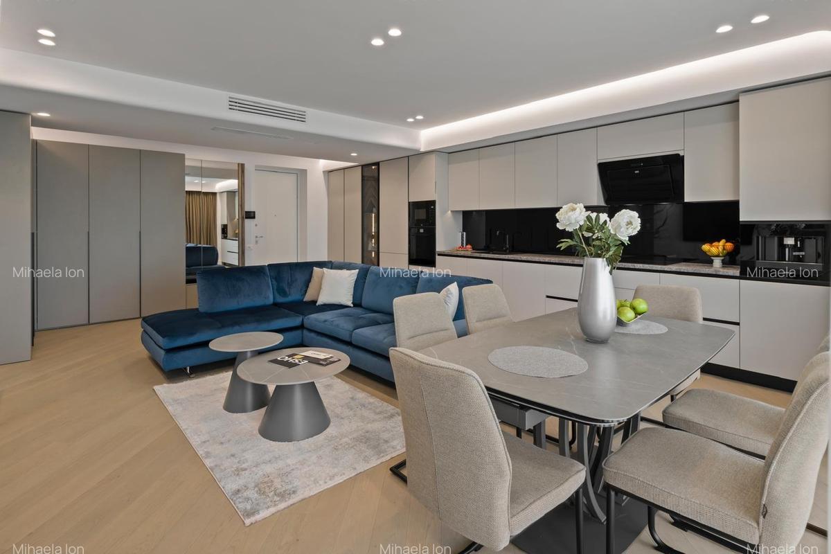 Apartament cu 3 camere semidecomandat, mobilat în Pipera - 3