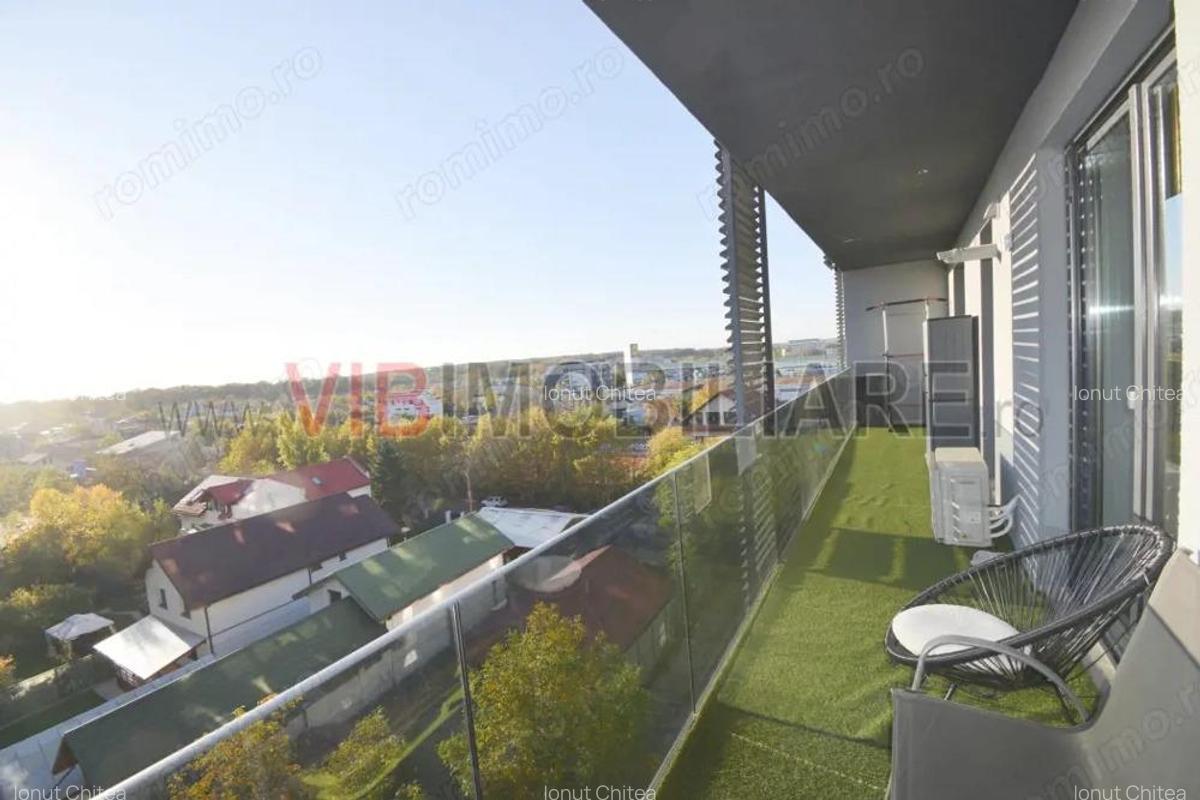 Apartament 2 camere modern mobilat Straulesti 57 mp utili plus balcon 14 mp - 7