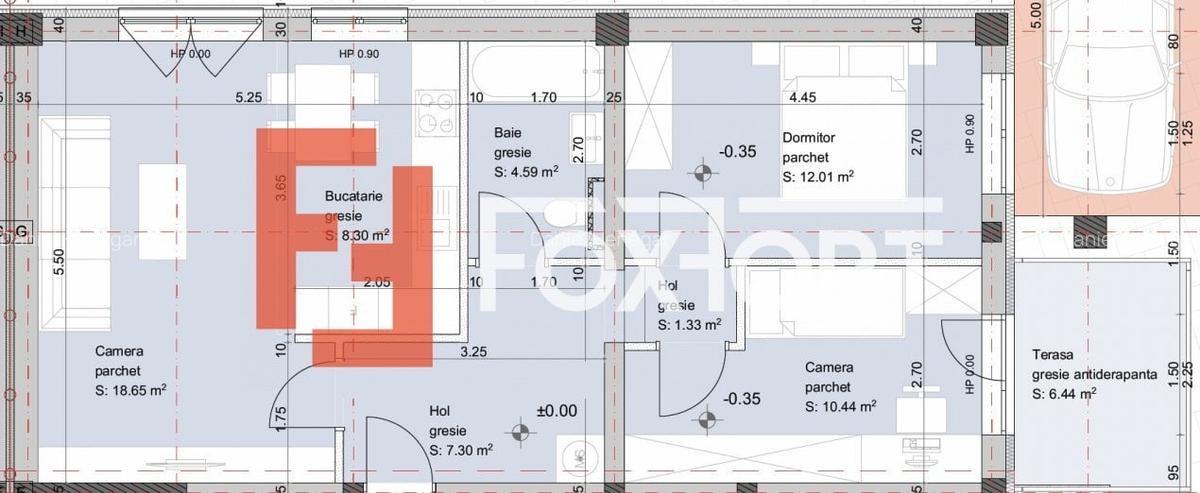 Apartament cu 3 camere semidecomandat în Giroc - 4