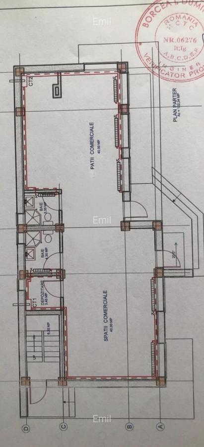 De închiriat – spațiu comercial, Str. Crinului - 1