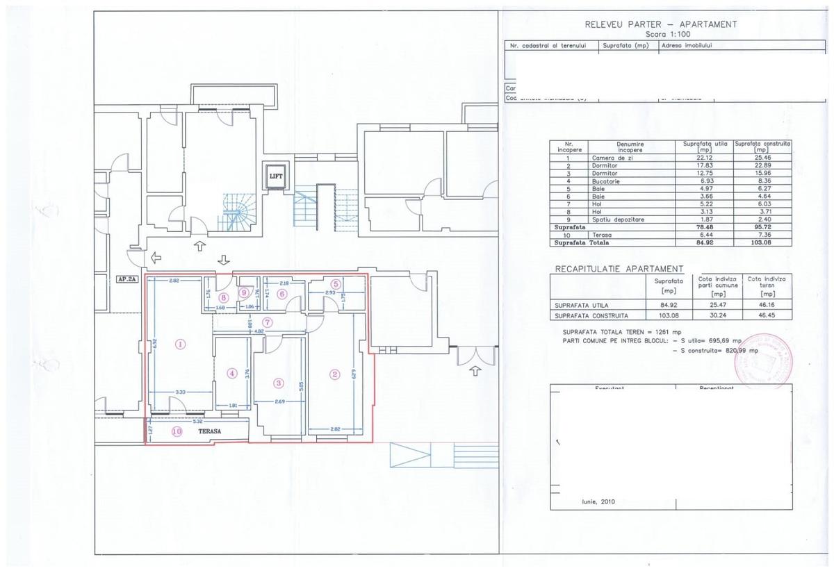3 camere  decomandat, renovat 2025, loc parcare subteran inclus,parter inalt - 20