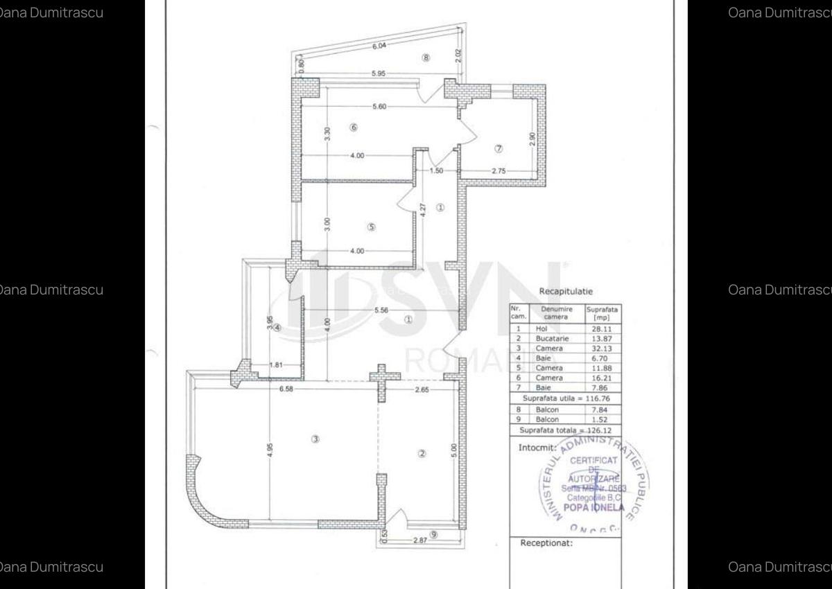 Apartament spatios 3 camere Soseaua Nordului I Herastrau - 9