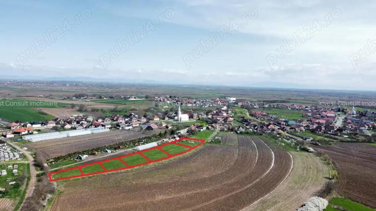 Parcele de teren - 729 mp | Amati - 3,5 km de Satu Mare - 1