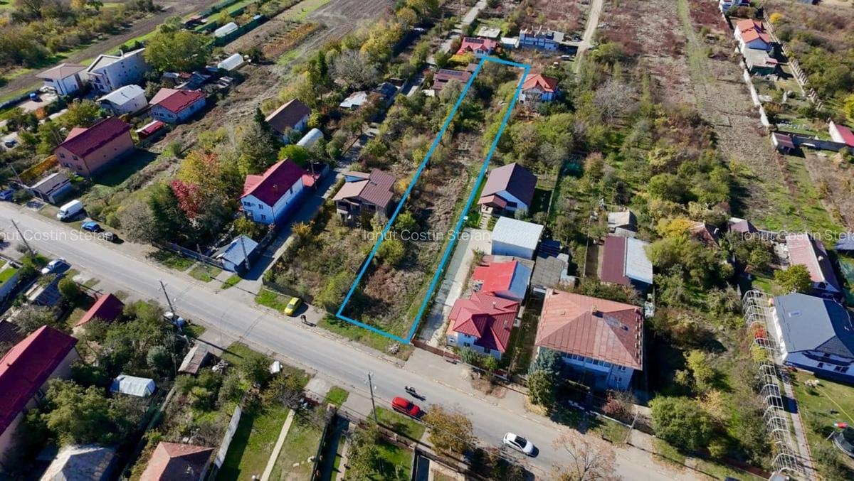 Teren intravilan 2000mp Balotesti, asfalt, utilitati, zona centrala - 3 Teren intravilan 2000mp Balotesti, asfalt, utilitati, zona centrala - 3