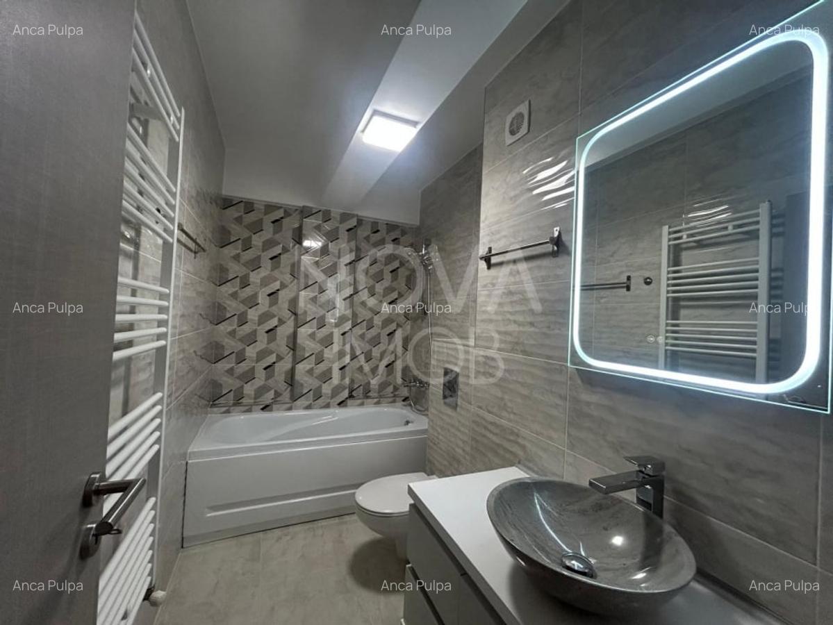 Apartament 3 camere mobilat utilat modern, zona Turnisor - prima inchiriere - 13