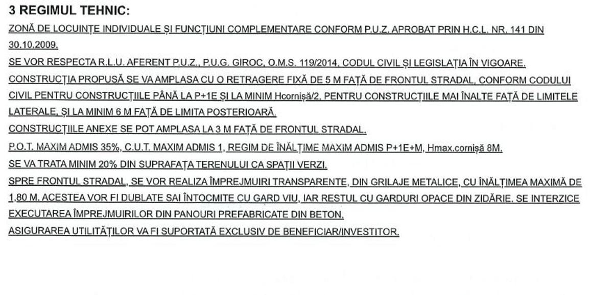 Chișoda | 563 mp | Front 19,5 m | Utilități | Aproape de lac - 5