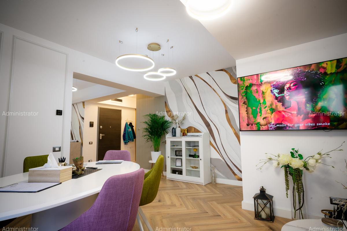 Penthouse cu 4 camere semidecomandat în Pipera - 7