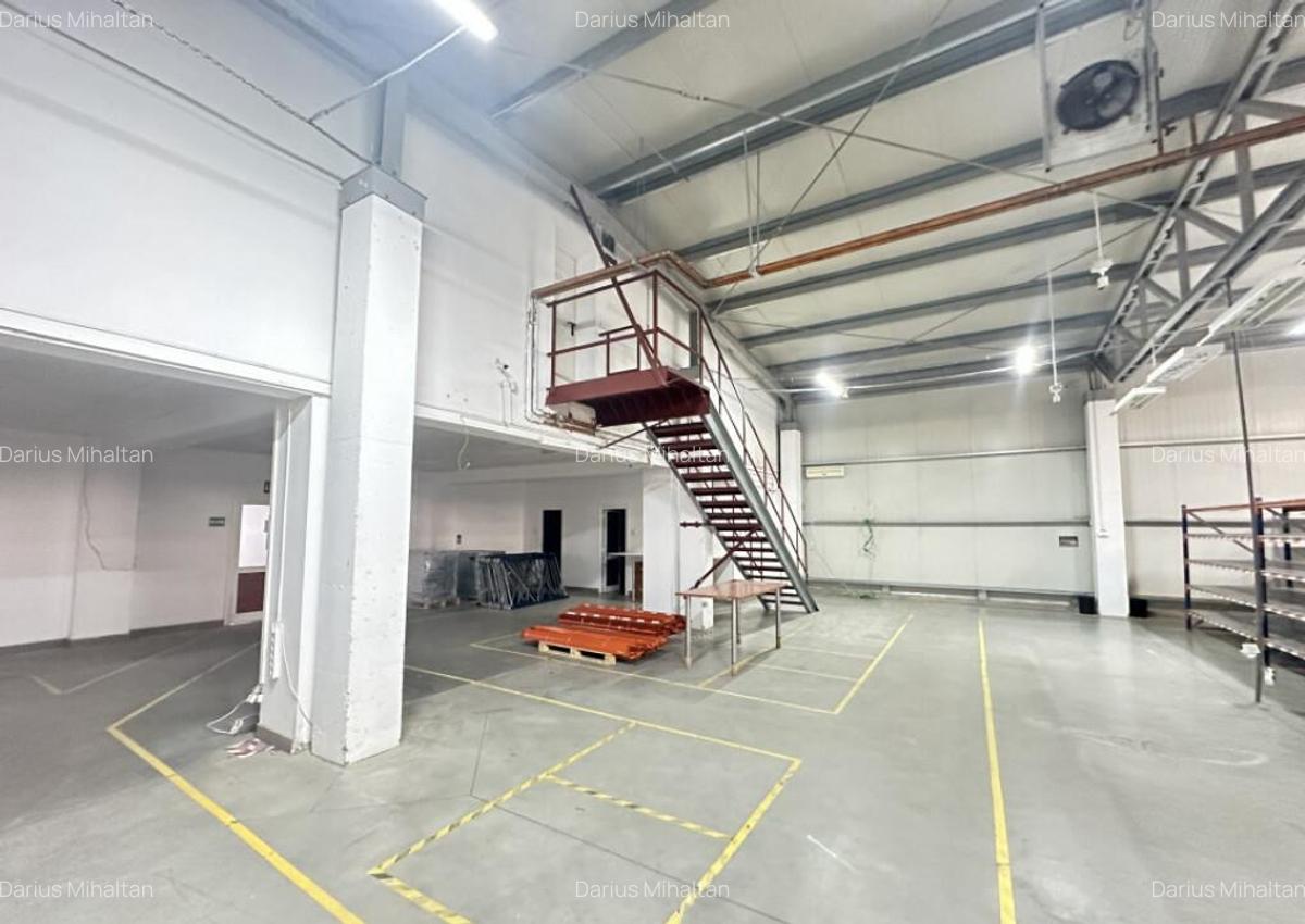 Hala industriala aut. ISU - 1200mp + birouri 900mp zona Mall - 3