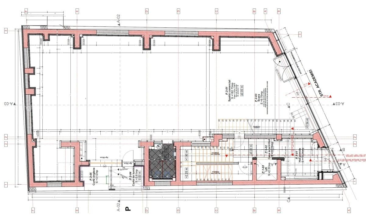 Spatiu comercial 260 mp, parter, Calea Victoriei - Union, cladire noua 2011 - 2