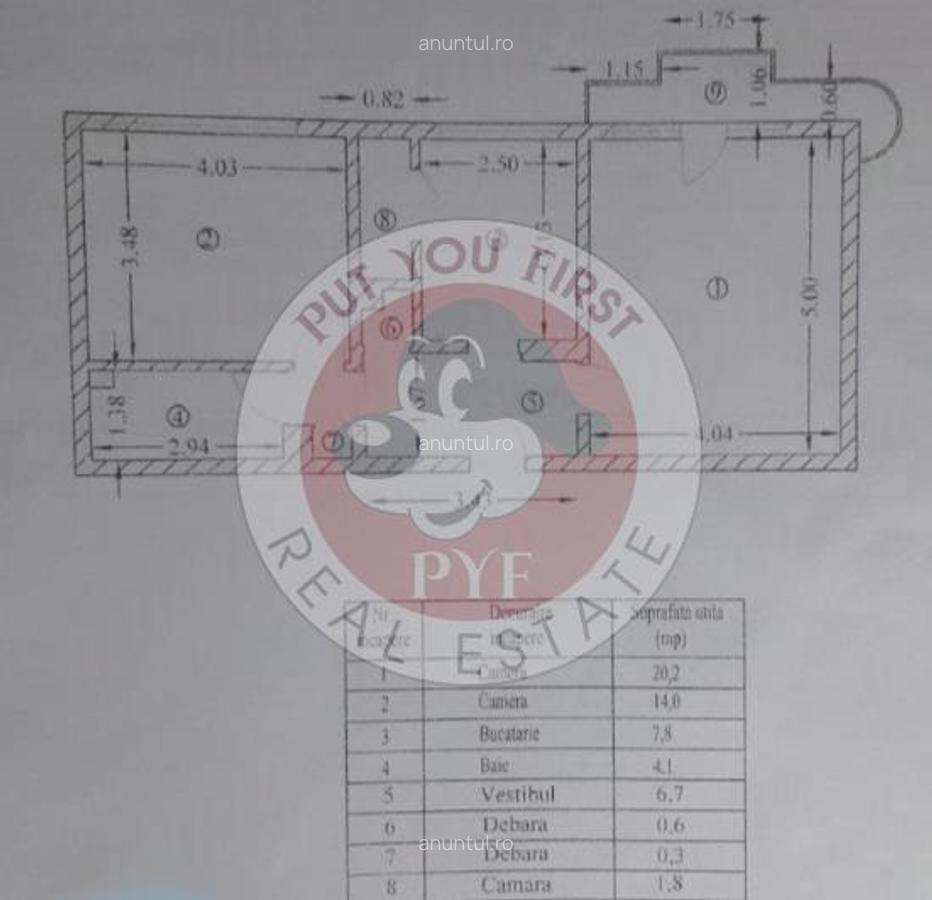 Tei | Apartament 2 camere | Decomandat | 60mp | B11395 - 6