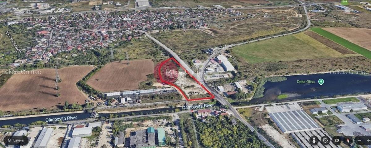 Teren Construcții intravilan de 16344 mp, în Cățelu - 4