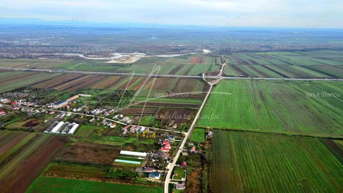 Teren intravilan curti-constructii, industrial, Autostrada A1 - km 62 - 14