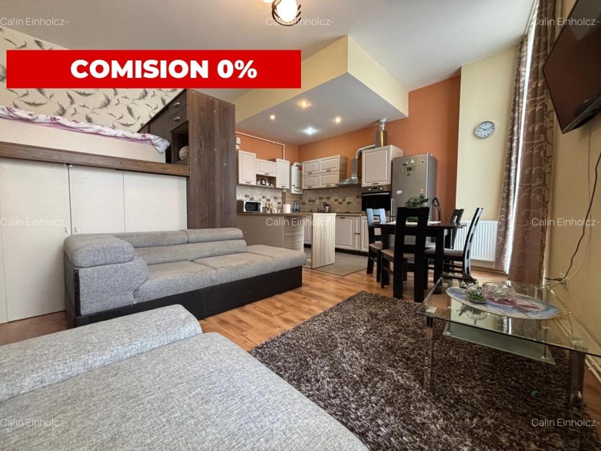 Apartament 1 camera, 42 mp, etaj 1, mobilat si utilat -Uranus Plaza -COMISION 0% - 1