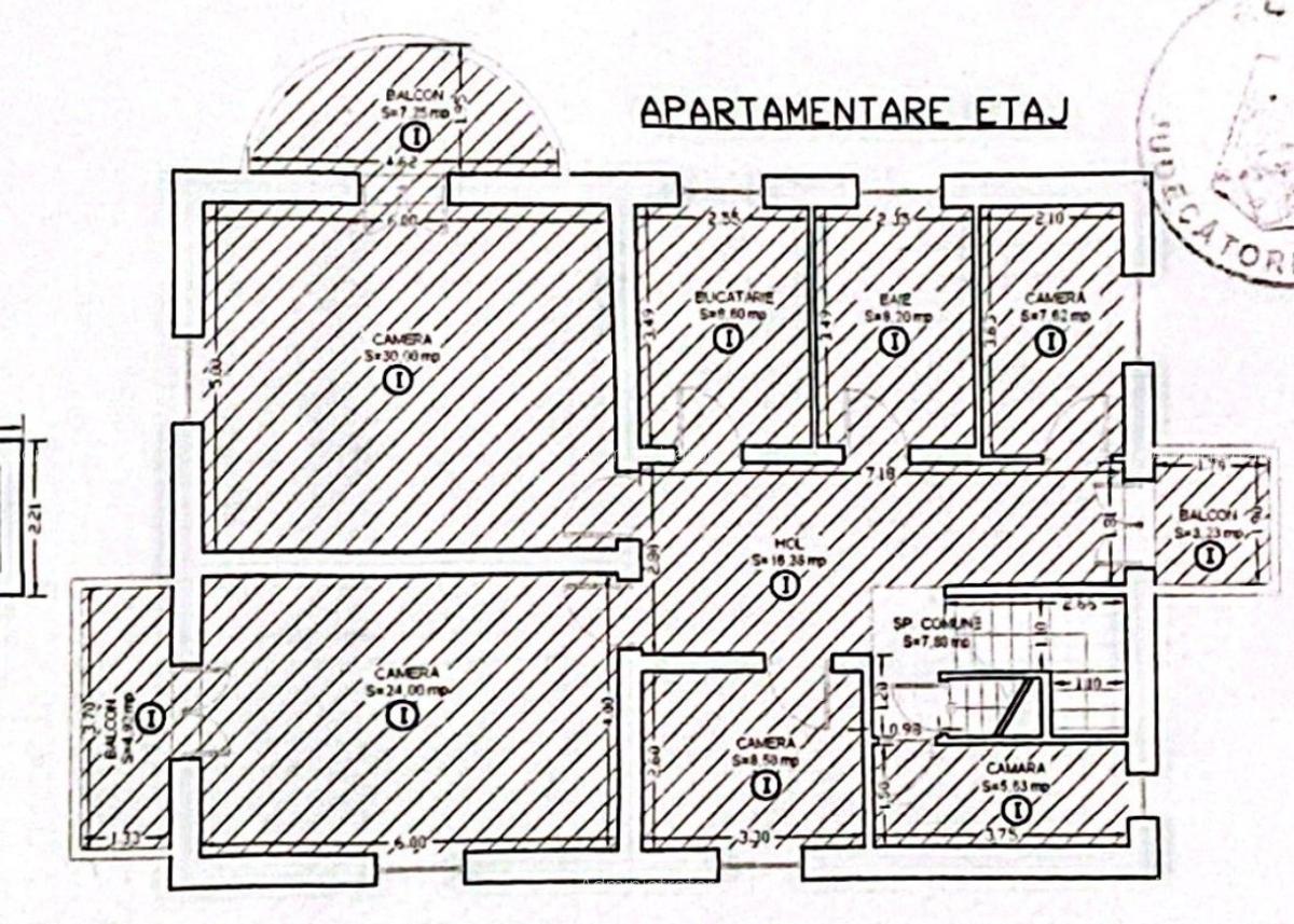 Proprietate cu potențial ridicat – Zonă Centrală Sibiu – Teren 1.124 mp și 462 m - 2