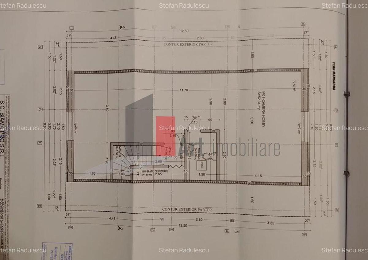 Casa individuala Valu lu Traian - teren 1000 mp - 17