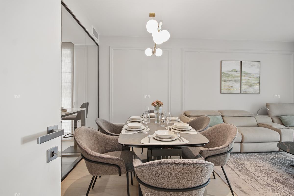 APARTAMENT 3 CAMERE VEDERE CURTEA INTERIOARA - FLOREASCA - METROU - COMISION 0% - 7