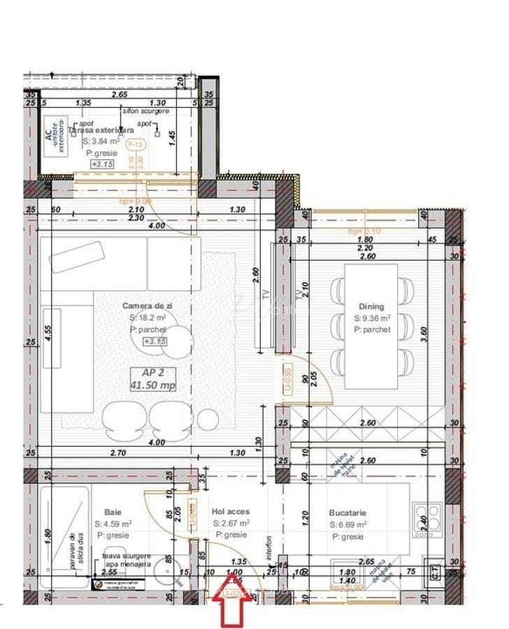 Bucatarie inchisa. Etaj 1. Loc de parcare. Asfalt. - 10