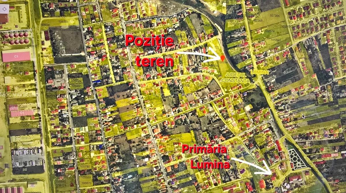 Vând 5 loturi teren intravilan Lumina începând de la 400mp - 2 Vând 5 loturi teren intravilan Lumina începând de la 400mp - 2