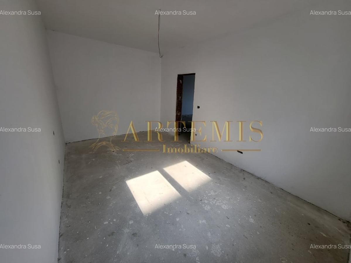 Apartament de 3 camere, semifinisat, 59 mp., zona Nord - 4