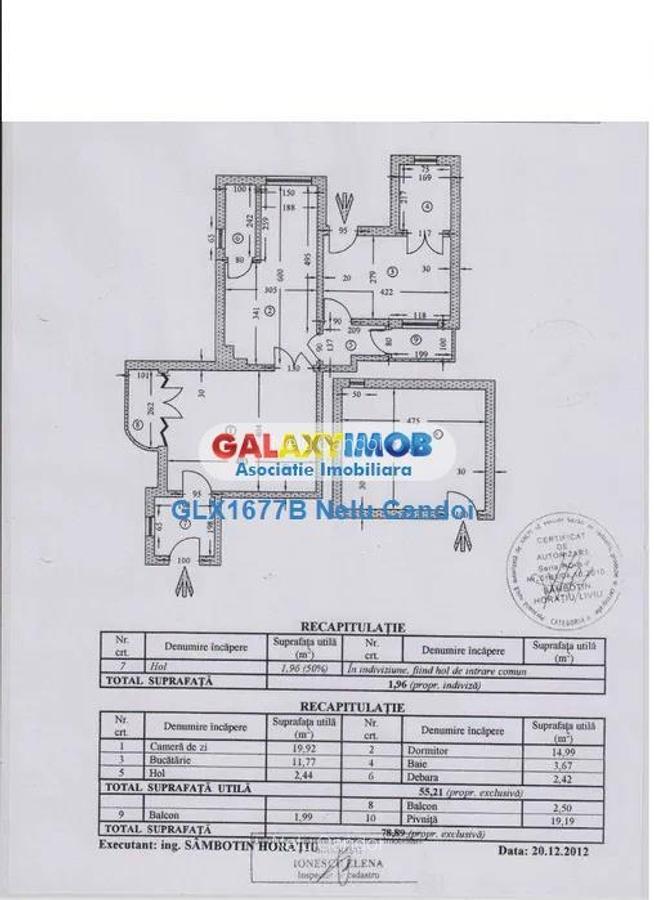 VANZARE APARTAMENT 3 CAMERE COTROCENI CURTE 100 MP - 7