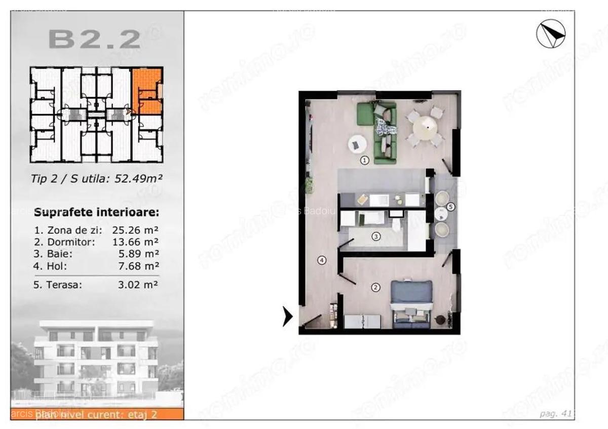 Vanzare apartamente moderne 52 mp in zona Torontalului !!! COMISON 0 - 14