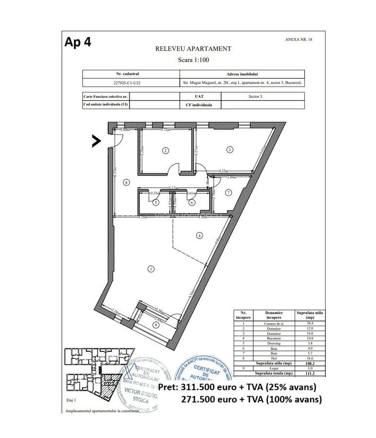 3 cam - Dezvoltator 0% comision - Poze reale - P+6 Timpuri Noi - Ion Minulescu - 19