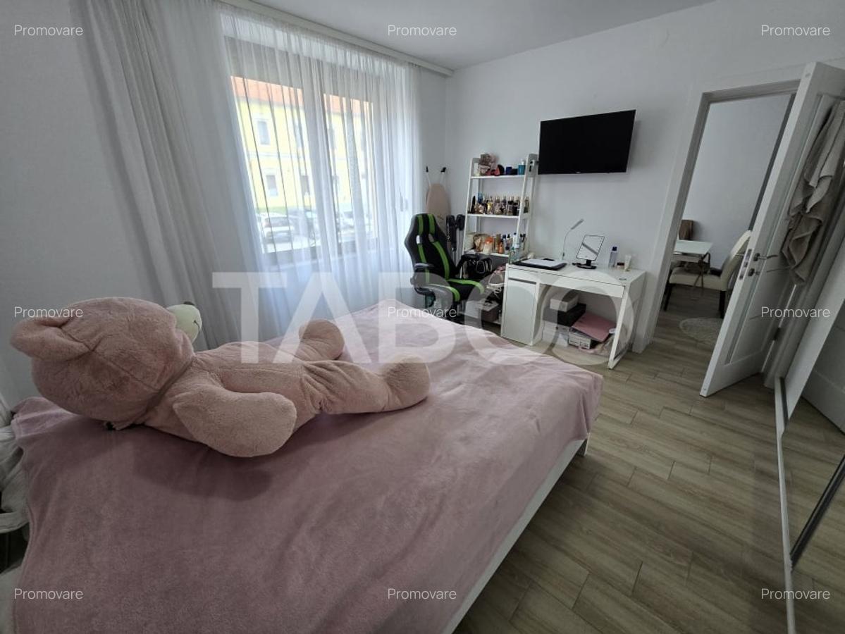 Apartament decomandat 66 utili 3 camere pivnita Turnisor Sibiu - 12