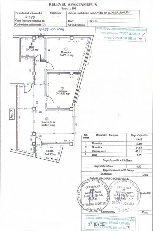 Apartament Ovidiu Sud vedere insula Ovidiu - 13