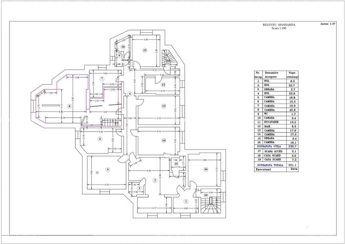 NOU APARTAMENT TIP DUPLEX 8CAMERE COTROCENI-OPERA NATIONALA - 2