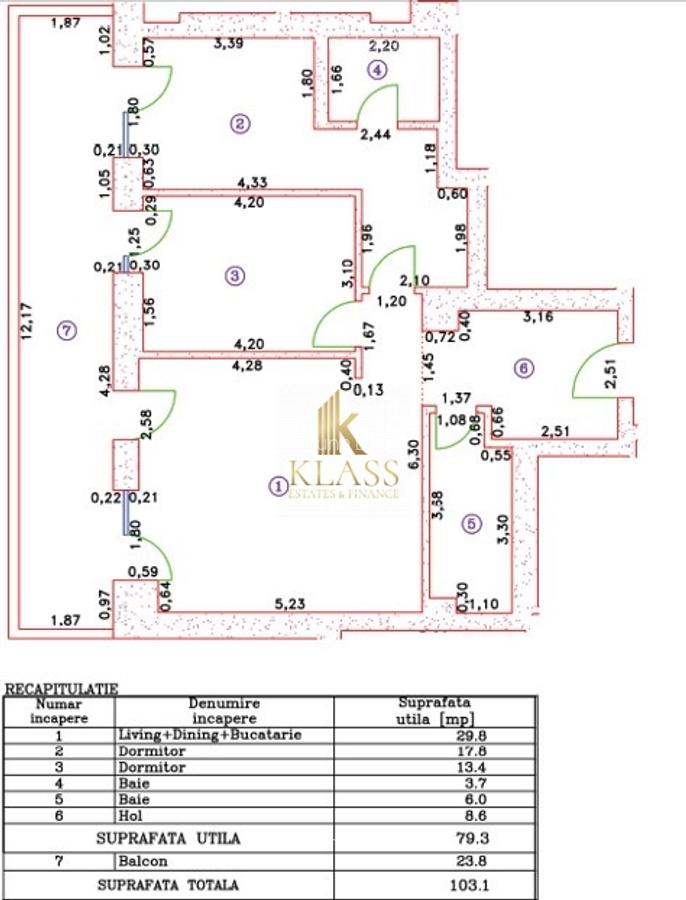 Apartament 3 camere, Iancu Nicolae - 15