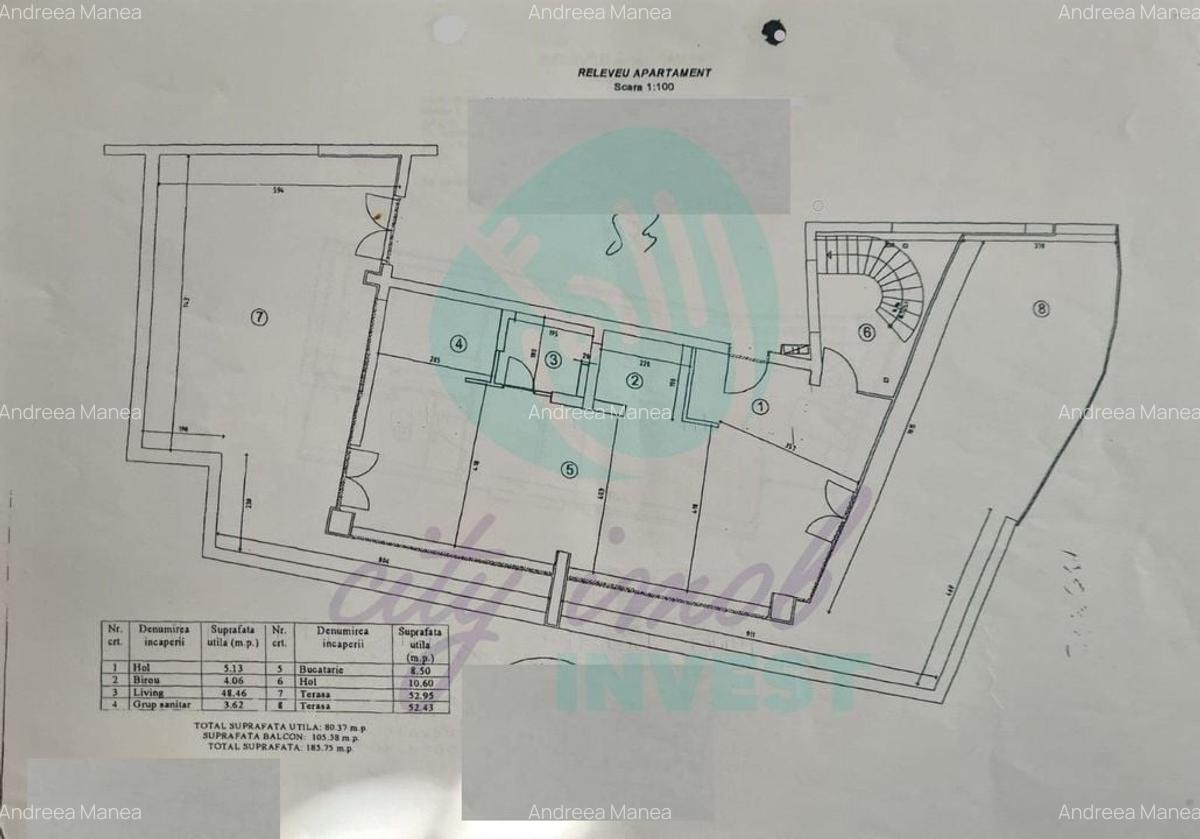 Penthouse Unic cu Terase de 100 mp - 6