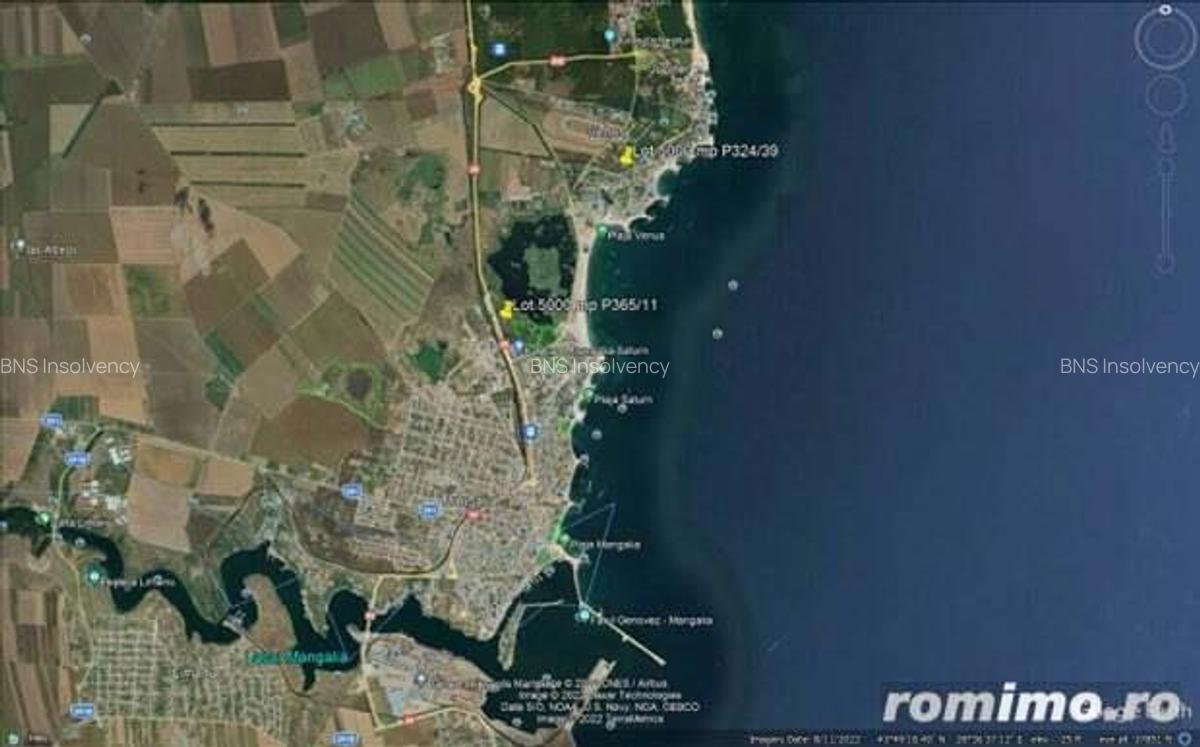 Licitatii publice pentru vanzare terenuri in Mangalia - 1