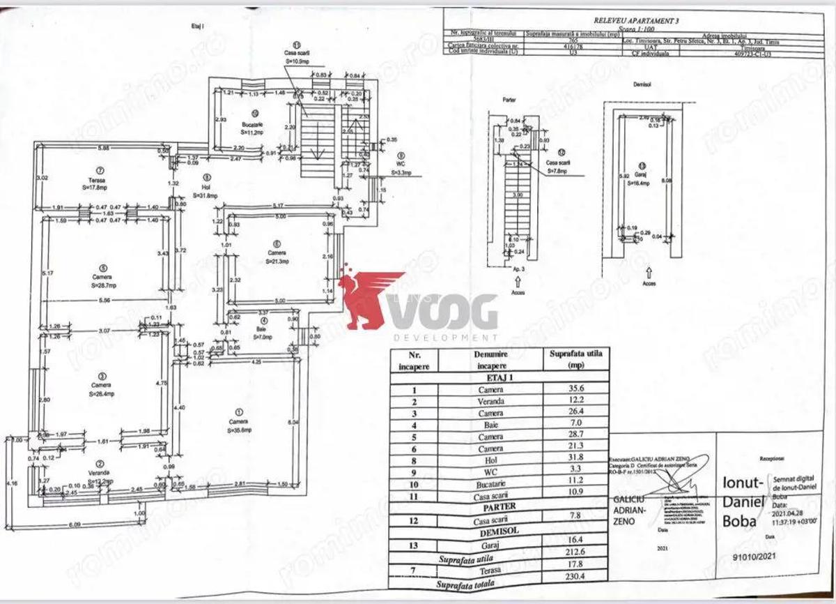 Apartament mare cu curte si garaj. ZONA NEPTUN - 2