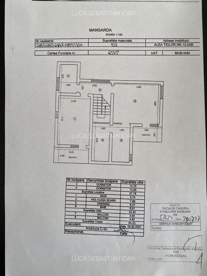 CASA/VILA DE VANZARE BUCIUM,CARTIER IC BRATIANU,235 MP UTILI,521MP TEREN - 15