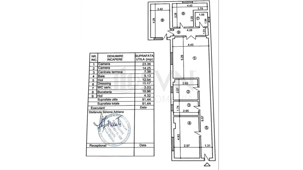 REA1025800 Bazilescu Apartament 4 camere Curte Proprie - 10