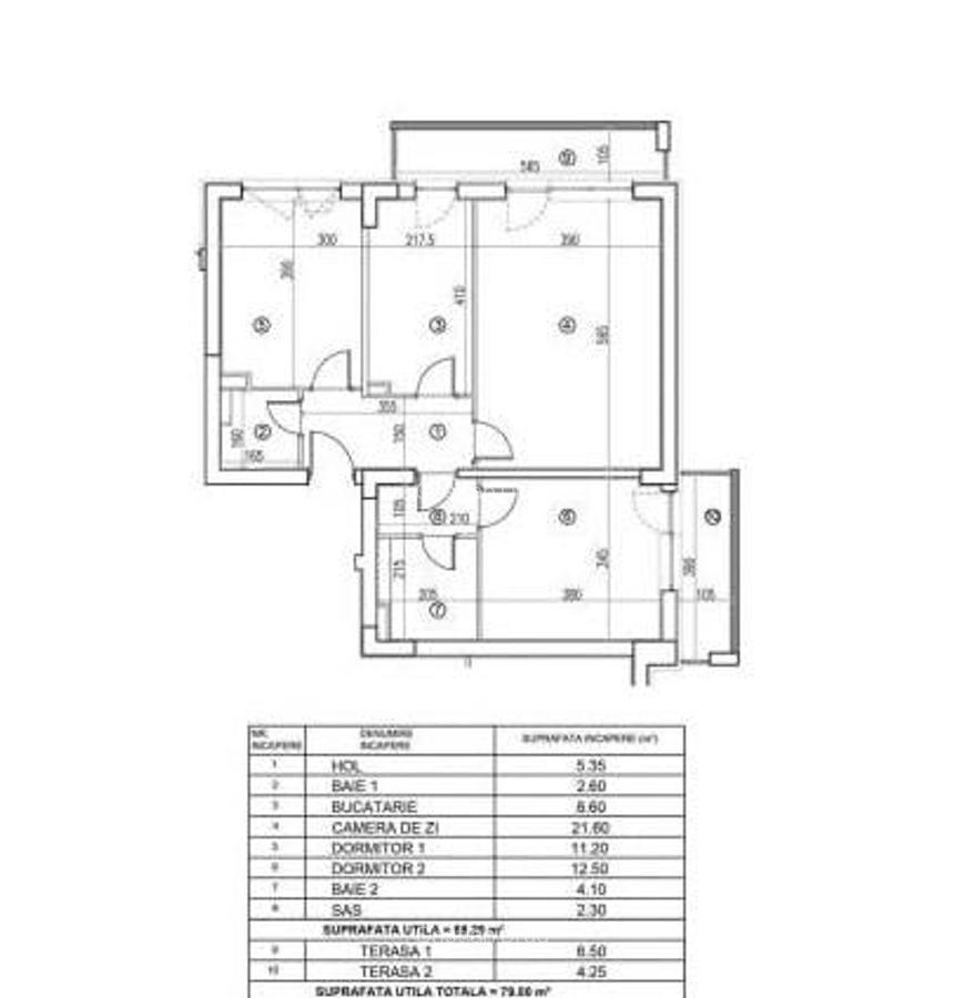 Apartament 3 camere Dristor - 1