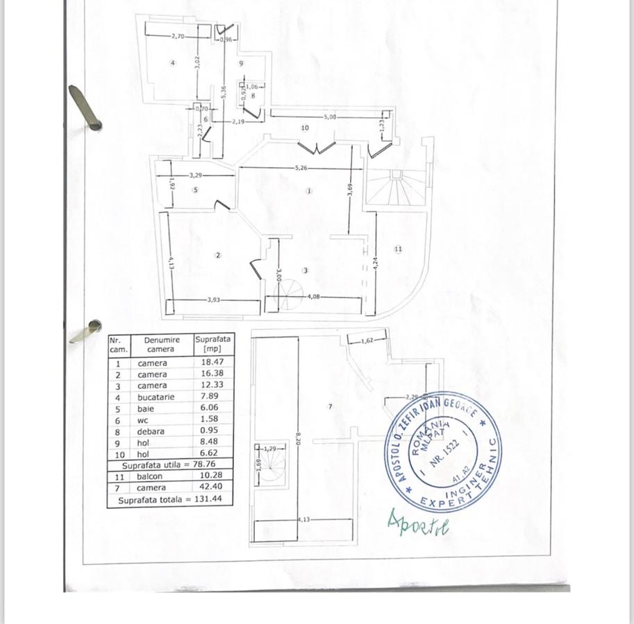 Apartament cu 5 camere semidecomandat, mobilat în Calea Călărașilor - 18