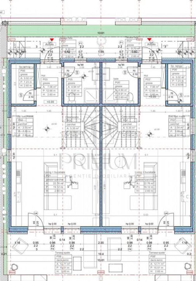 Duplex finalizat - bine compartimentat - toate utilitatile - - 2