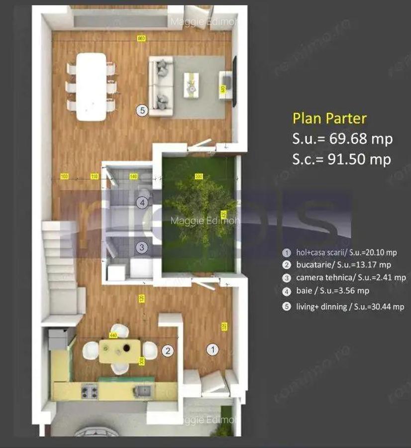 VANZARE TEREN 208MP | PUD APROBAT | PROIECT INCLUS | DOMENII | - 7
