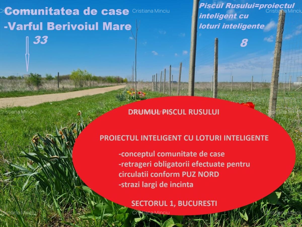Teren Drumul Piscul Mare, Cartierul Padurea Baneasa(zona cu PISCURI) - 2